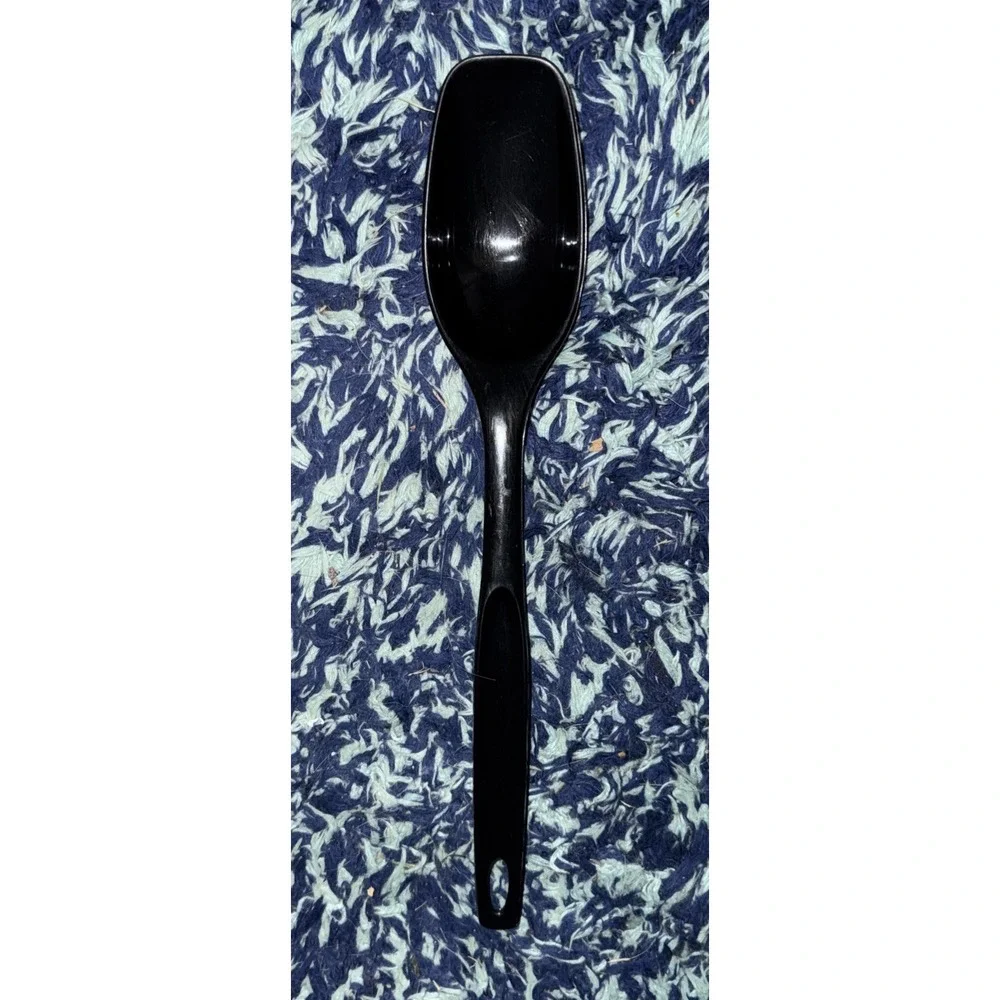 Vintage Black Foley Plastic Nylon Basting Serving Spoon 11